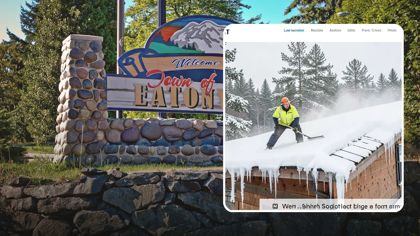 Roof Steaming in Eatonville, Pierce County, WA - We melt ice dams and roof ice safely with low-pressure steam that protects your shingles and flashing.
