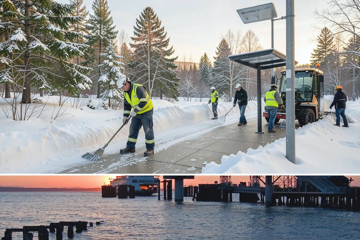 Roof Steaming in Edmonds, Snohomish County, WA - Roof steaming is in highest demand from December through February when freeze-thaw cycles build thick eave ice dams.