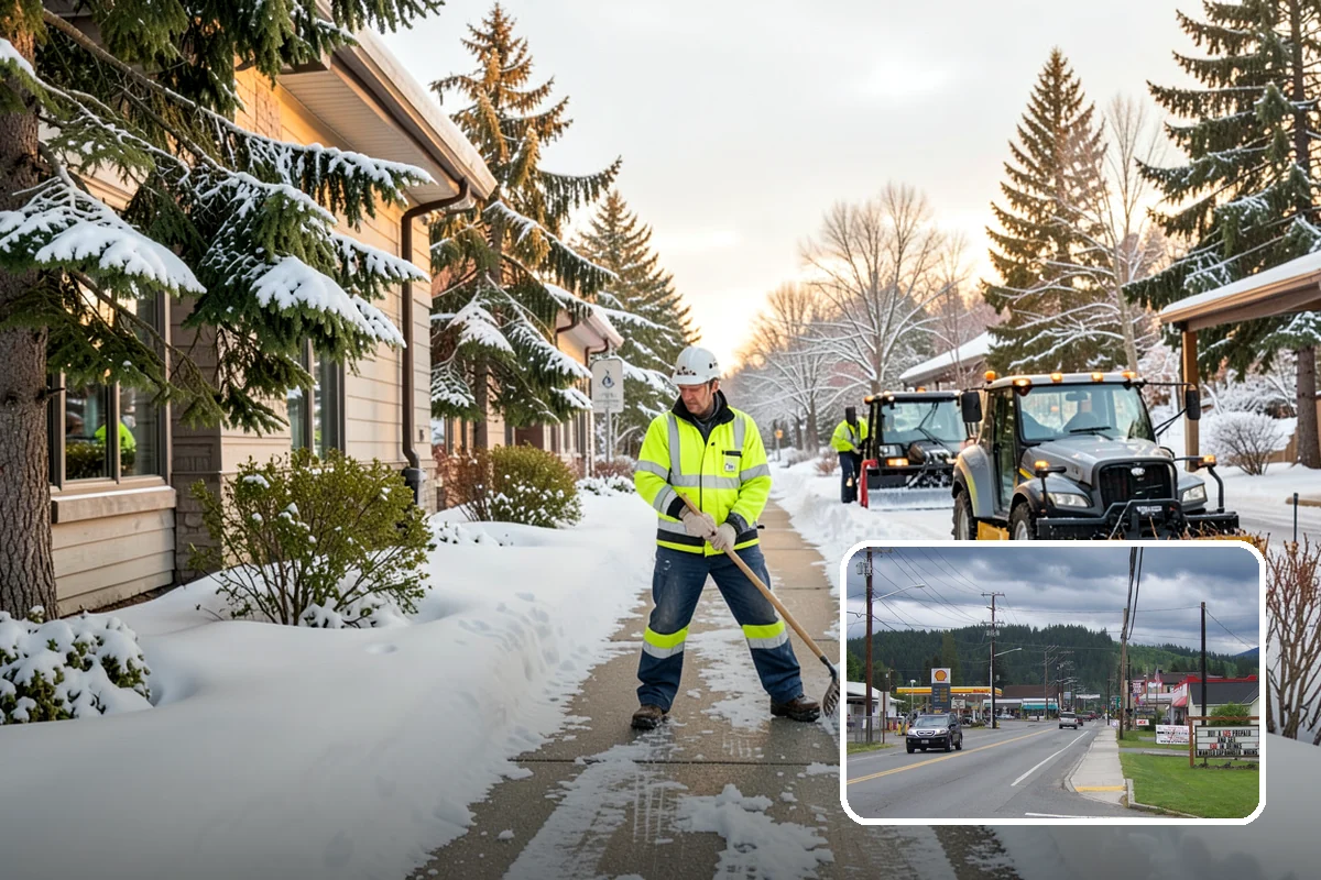 Roof Steaming in Granite Falls, Snohomish County, WA - Ice removal without chipping, hacking, or roof damage