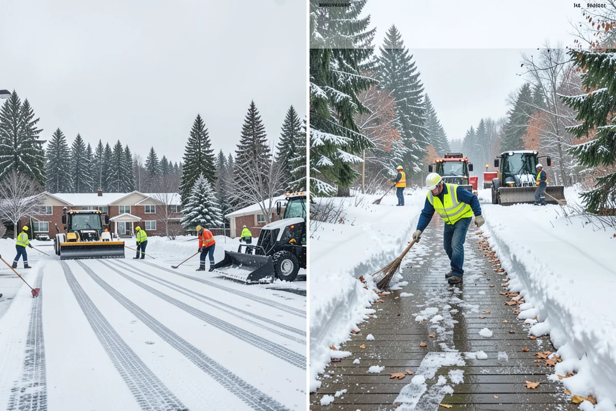Roof Steaming in Hamilton, Skagit County, WA - Inspect the ice dam and identify the melt-through points