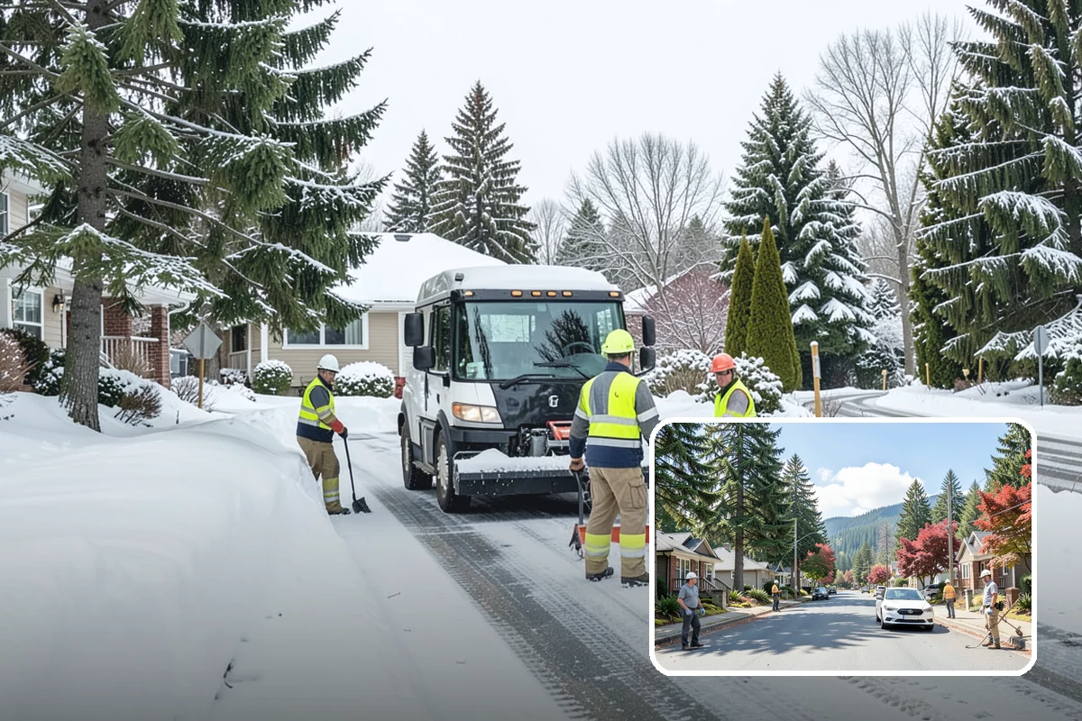 Roof Steaming in Hunts Point, King County, WA - Ice removal without chipping, hacking, or roof damage