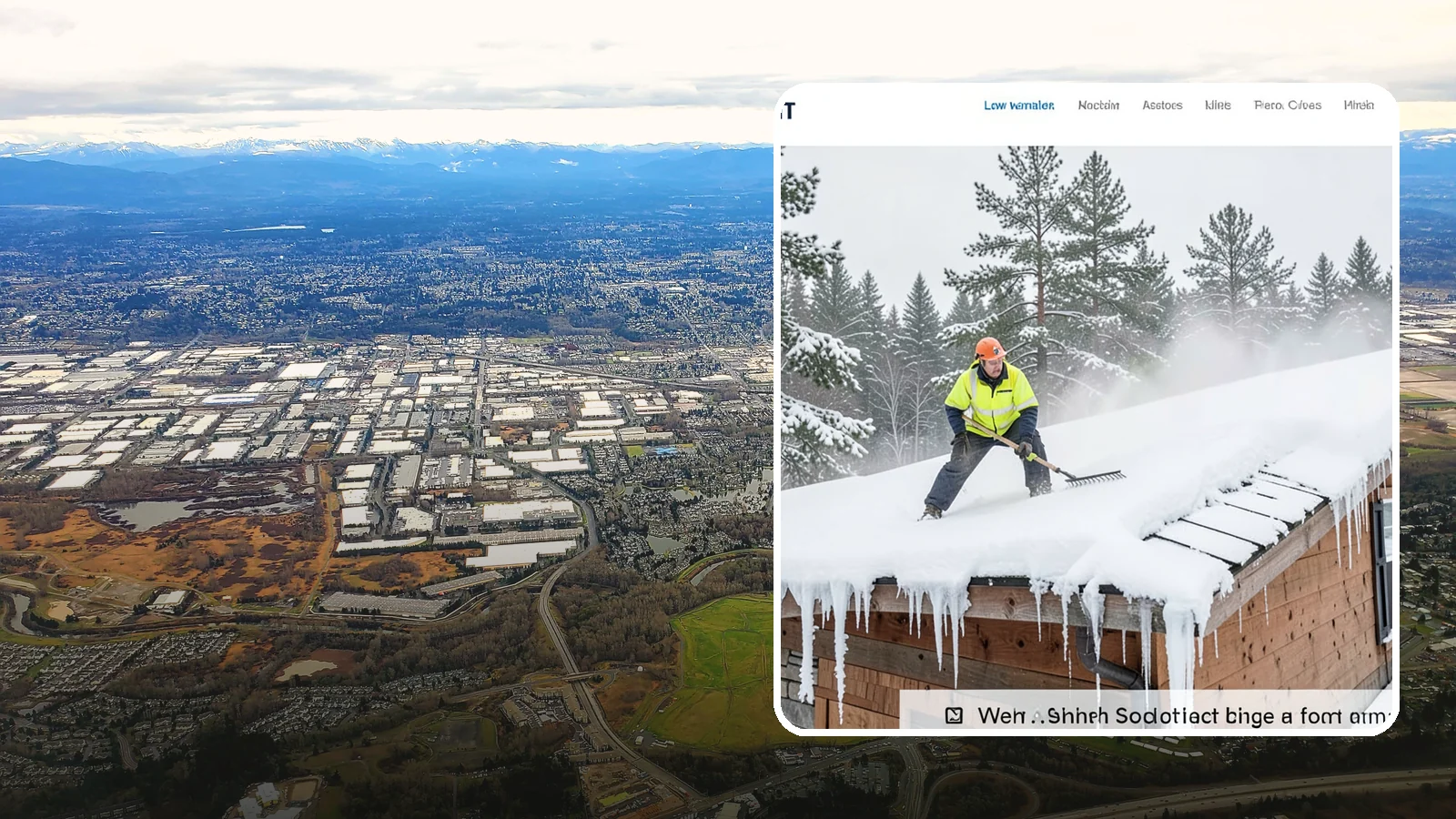 Roof Steaming in Kent, King County, WA - We melt ice dams and roof ice safely with low-pressure steam that protects your shingles and flashing.