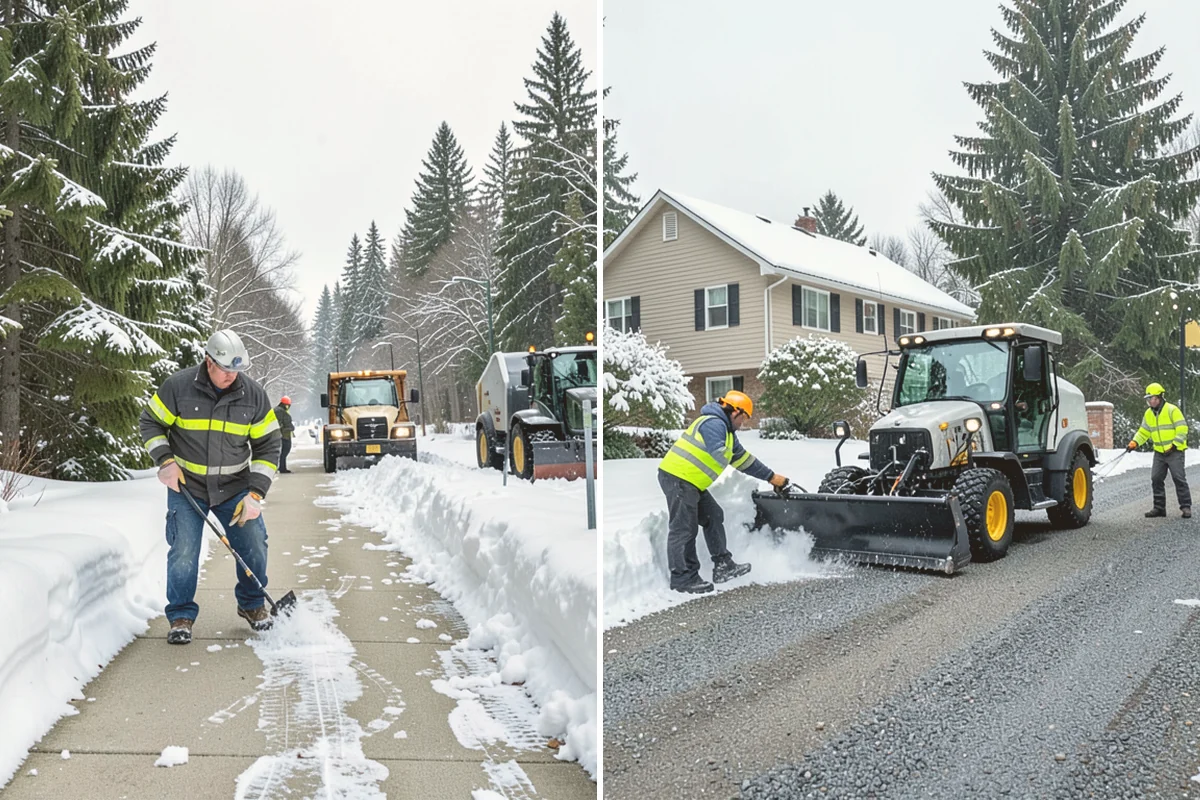 Roof Steaming in Kent, King County, WA - Inspect the ice dam and identify the melt-through points