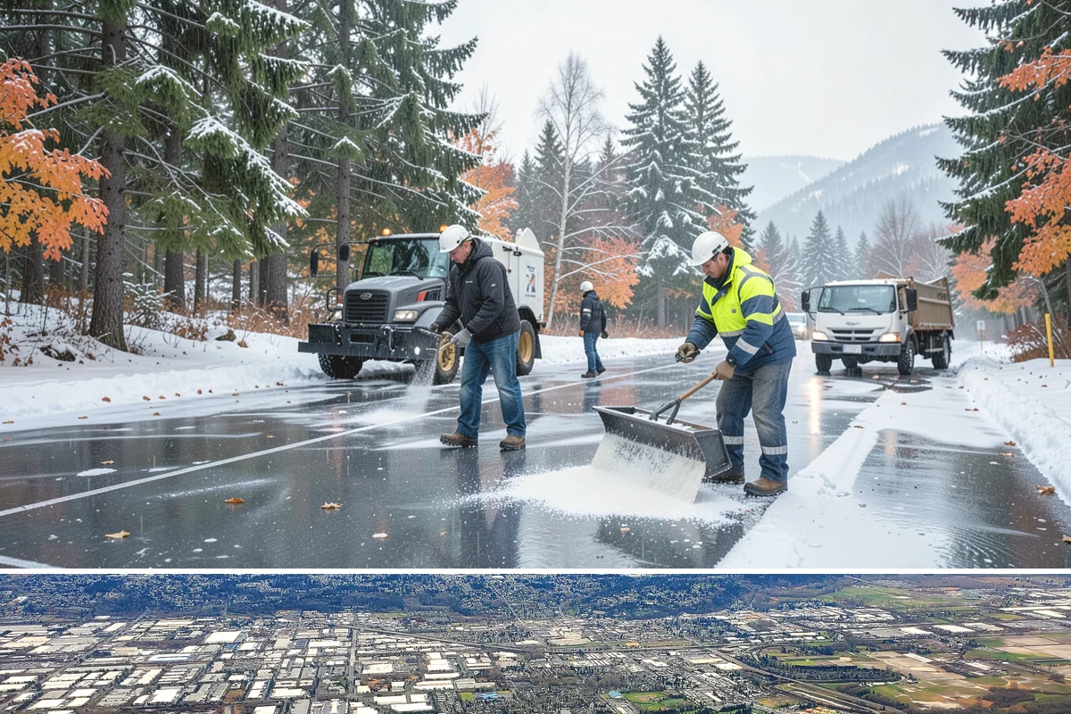 Roof Steaming in Kent, King County, WA - Roof steaming is in highest demand from December through February when freeze-thaw cycles build thick eave ice dams.