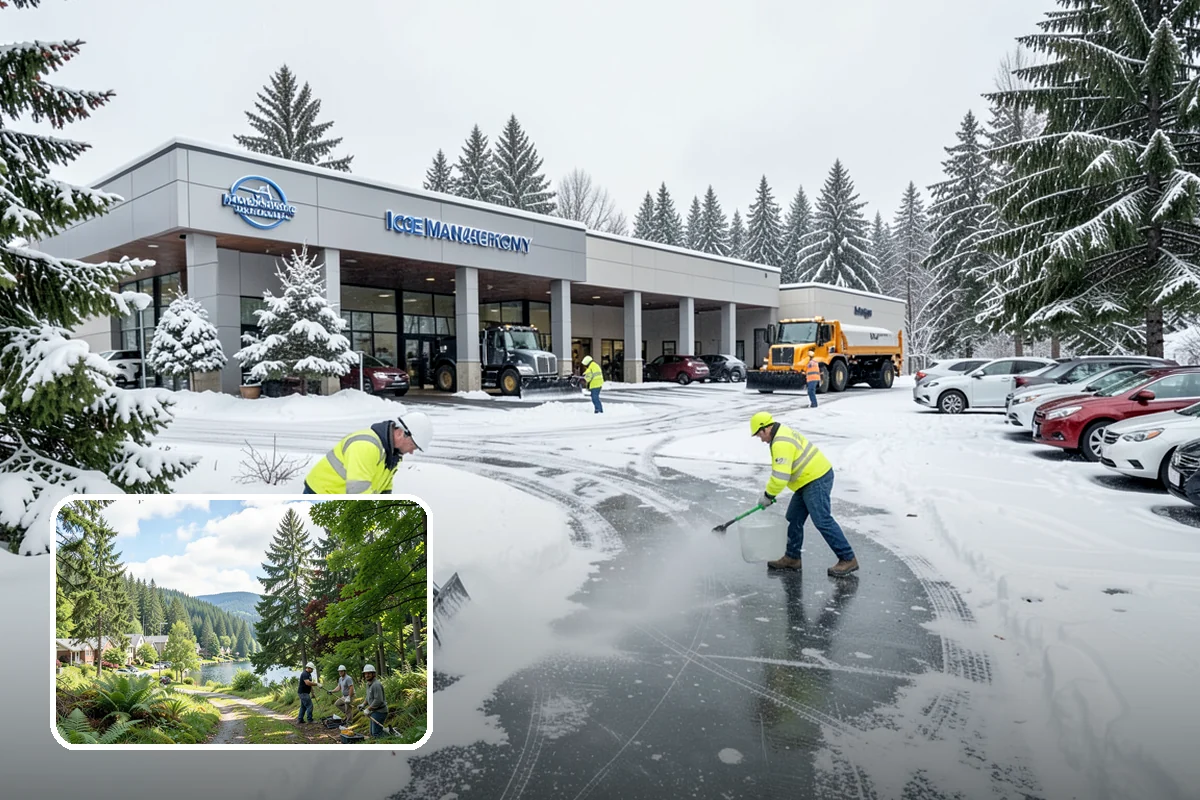 Roof Steaming in Lake Forest Park, King County, WA - Ice removal without chipping, hacking, or roof damage