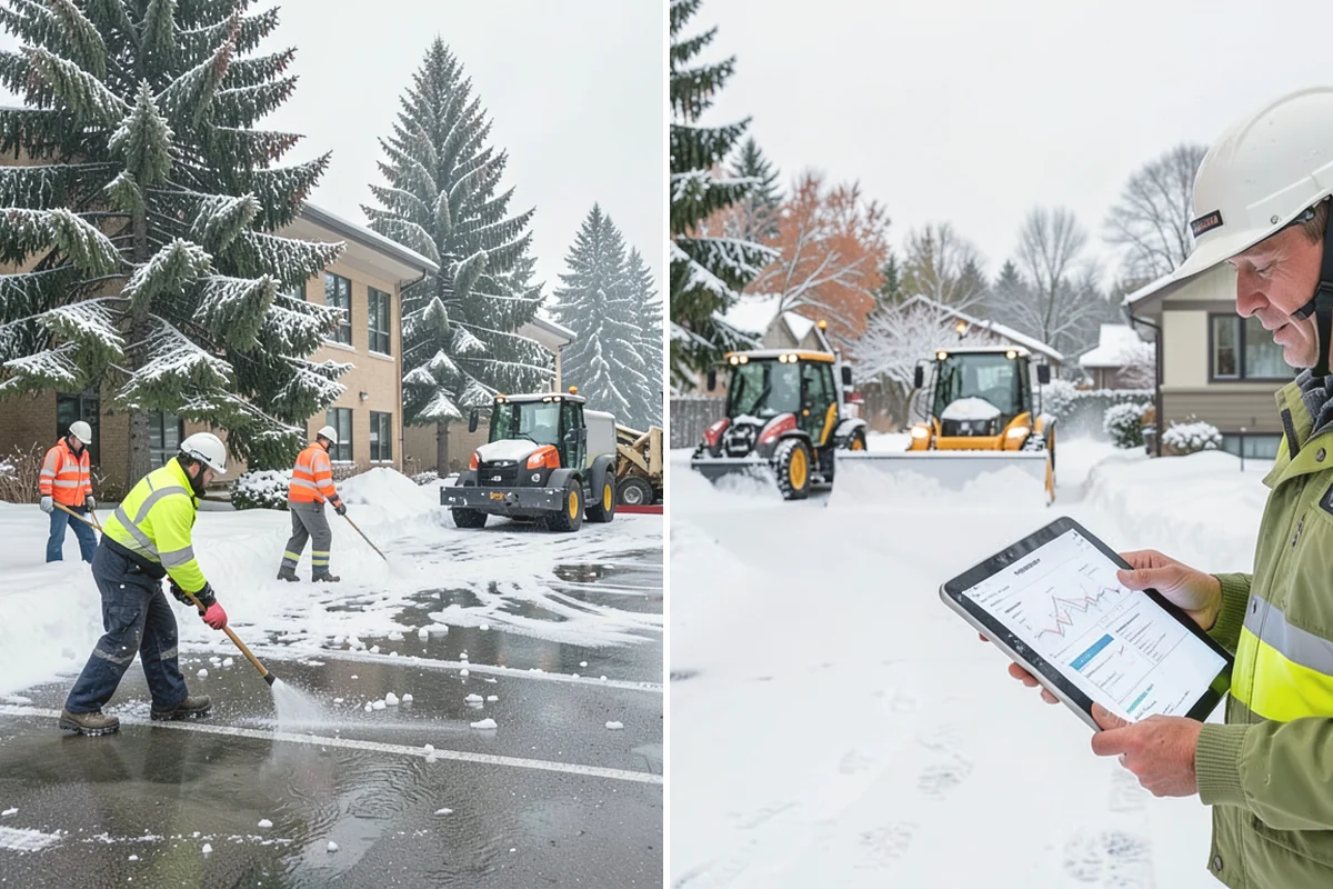 Roof Steaming in Lake Stevens, Snohomish County, WA - Inspect the ice dam and identify the melt-through points