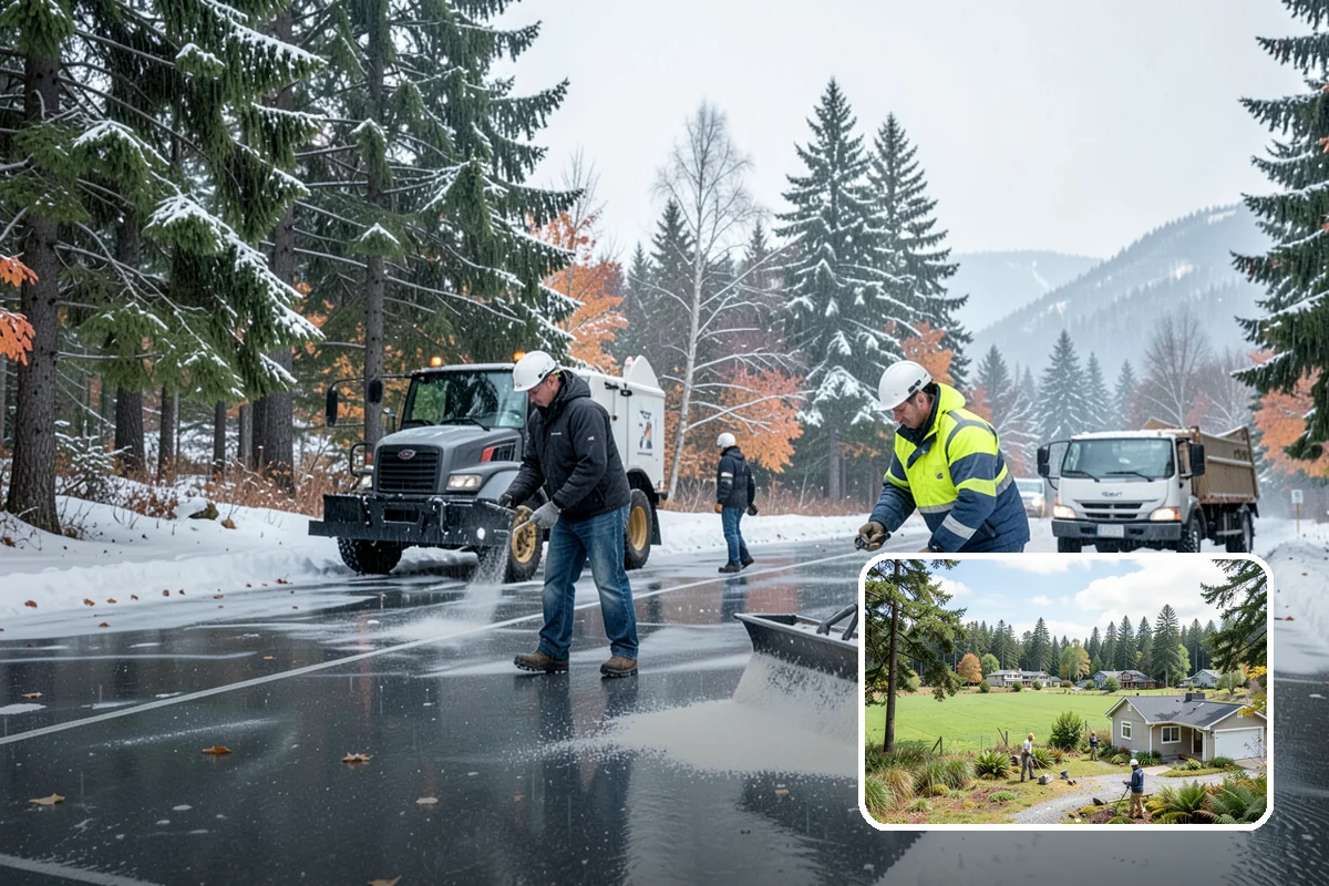 Roof Steaming in Lyman, Skagit County, WA - Ice removal without chipping, hacking, or roof damage