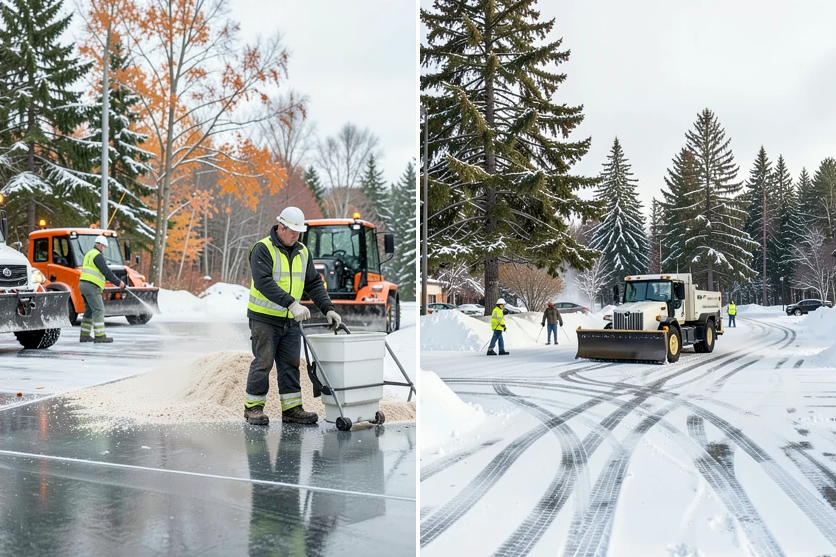 Roof Steaming in Lyman, Skagit County, WA - Inspect the ice dam and identify the melt-through points
