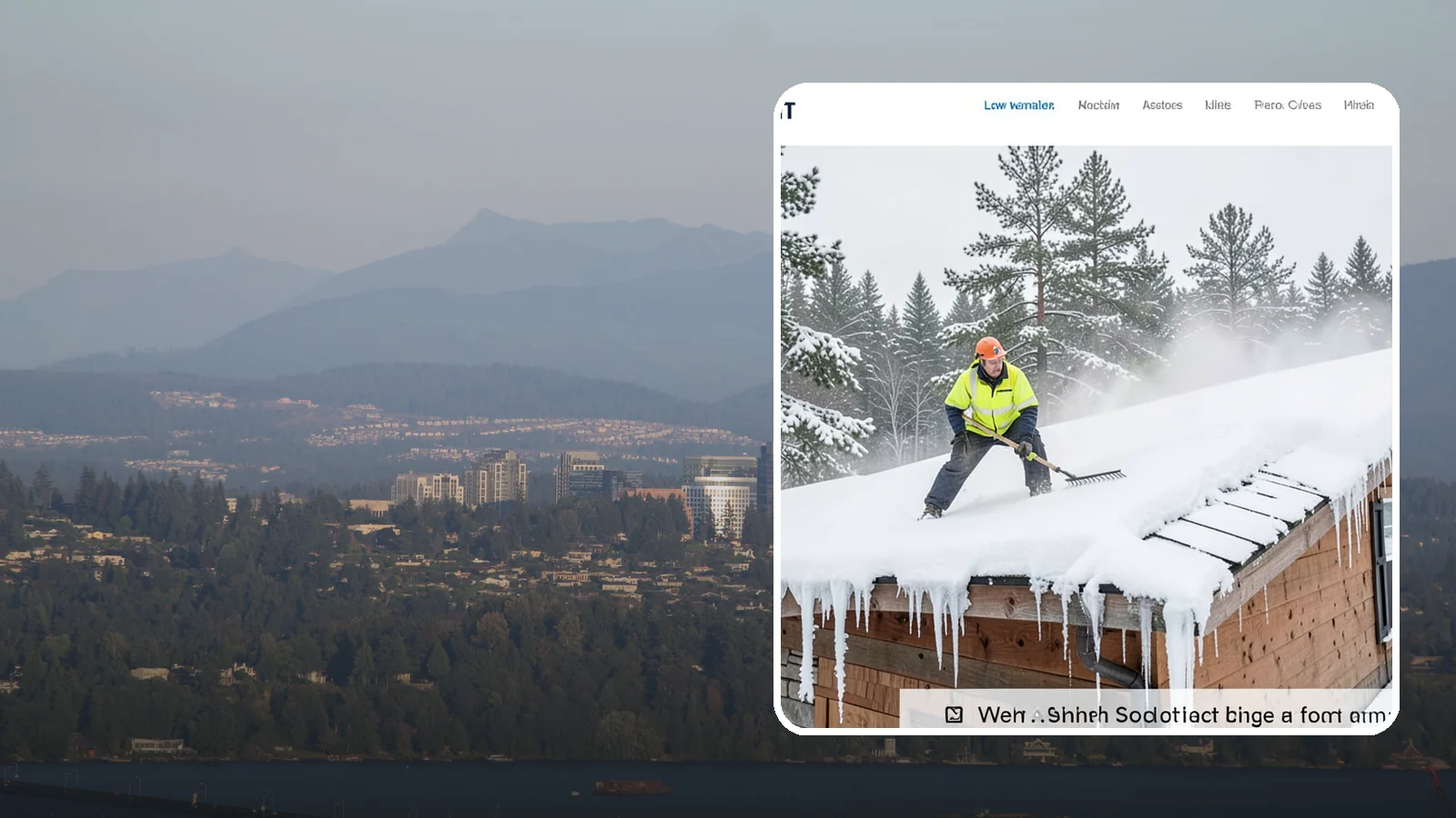 Roof Steaming in Medina, King County, WA - We melt ice dams and roof ice safely with low-pressure steam that protects your shingles and flashing.