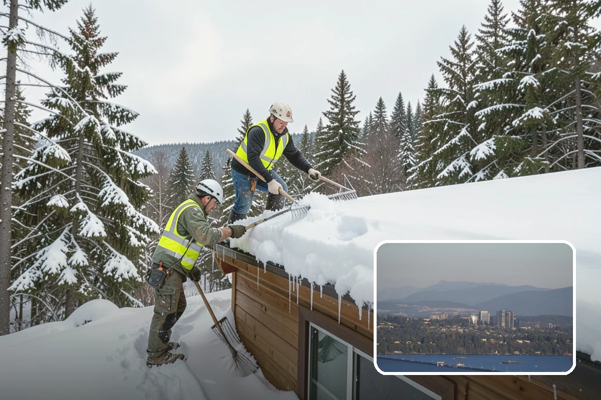 Roof Steaming in Medina, King County, WA - Ice removal without chipping, hacking, or roof damage