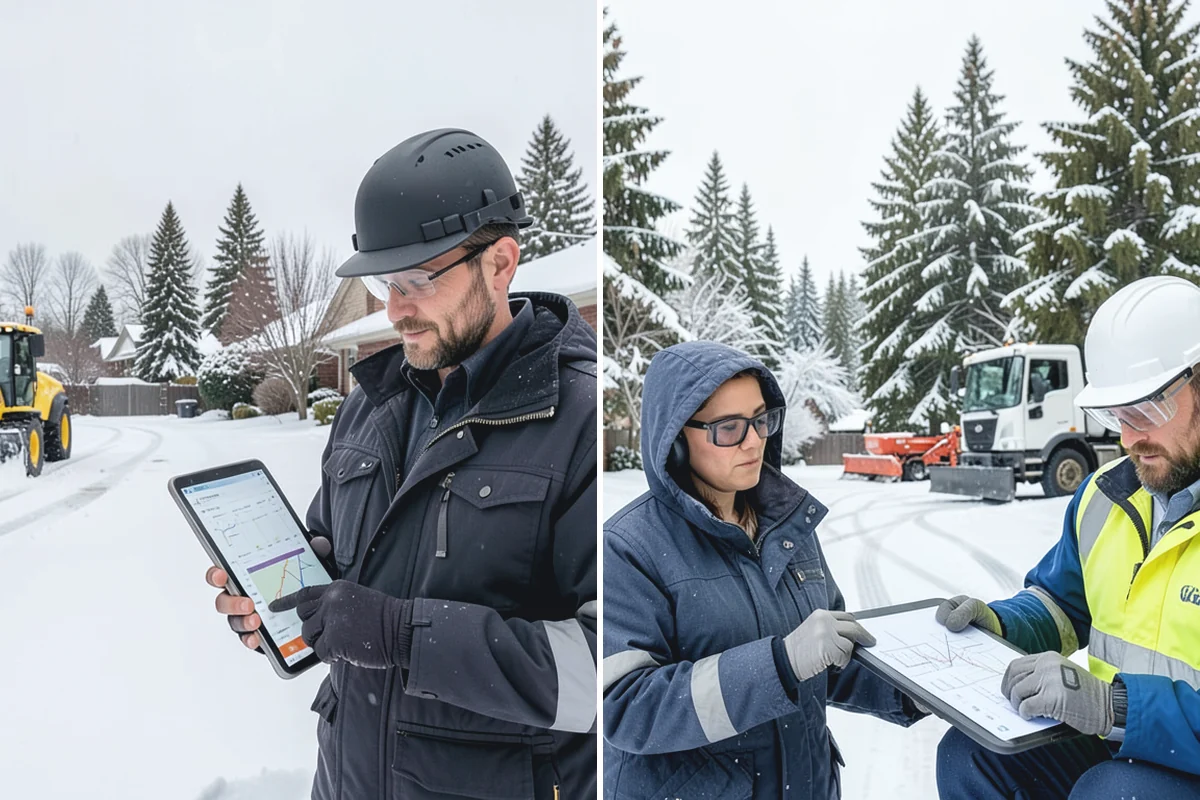 Roof Steaming in Medina, King County, WA - Inspect the ice dam and identify the melt-through points