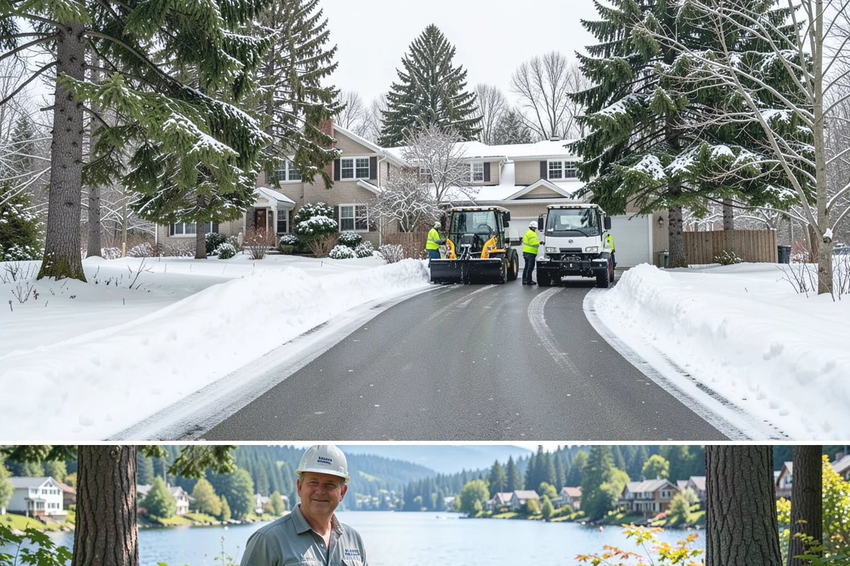 Roof Steaming in Milton, King County, WA - Roof steaming is in highest demand from December through February when freeze-thaw cycles build thick eave ice dams.