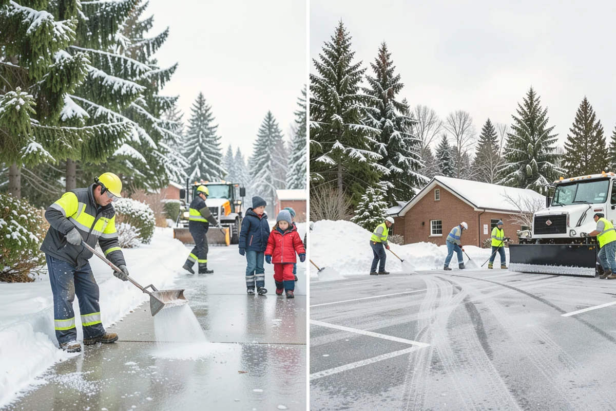 Roof Steaming in Mount Vernon, Skagit County, WA - Inspect the ice dam and identify the melt-through points