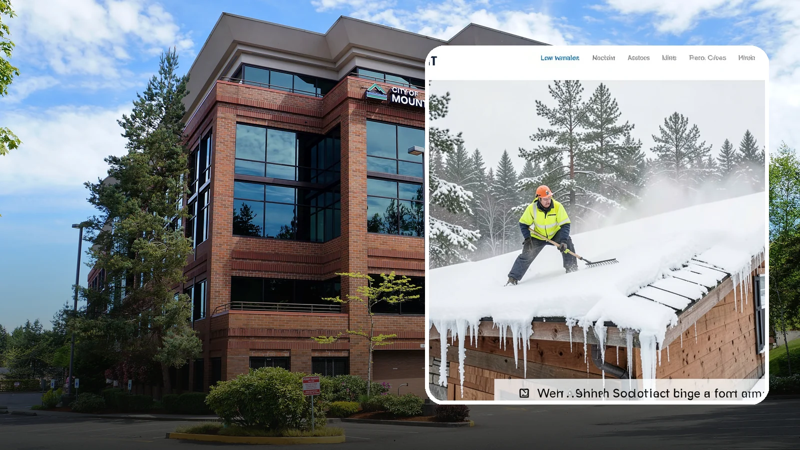 Roof Steaming in Mountlake Terrace, Snohomish County, WA - We melt ice dams and roof ice safely with low-pressure steam that protects your shingles and flashing.