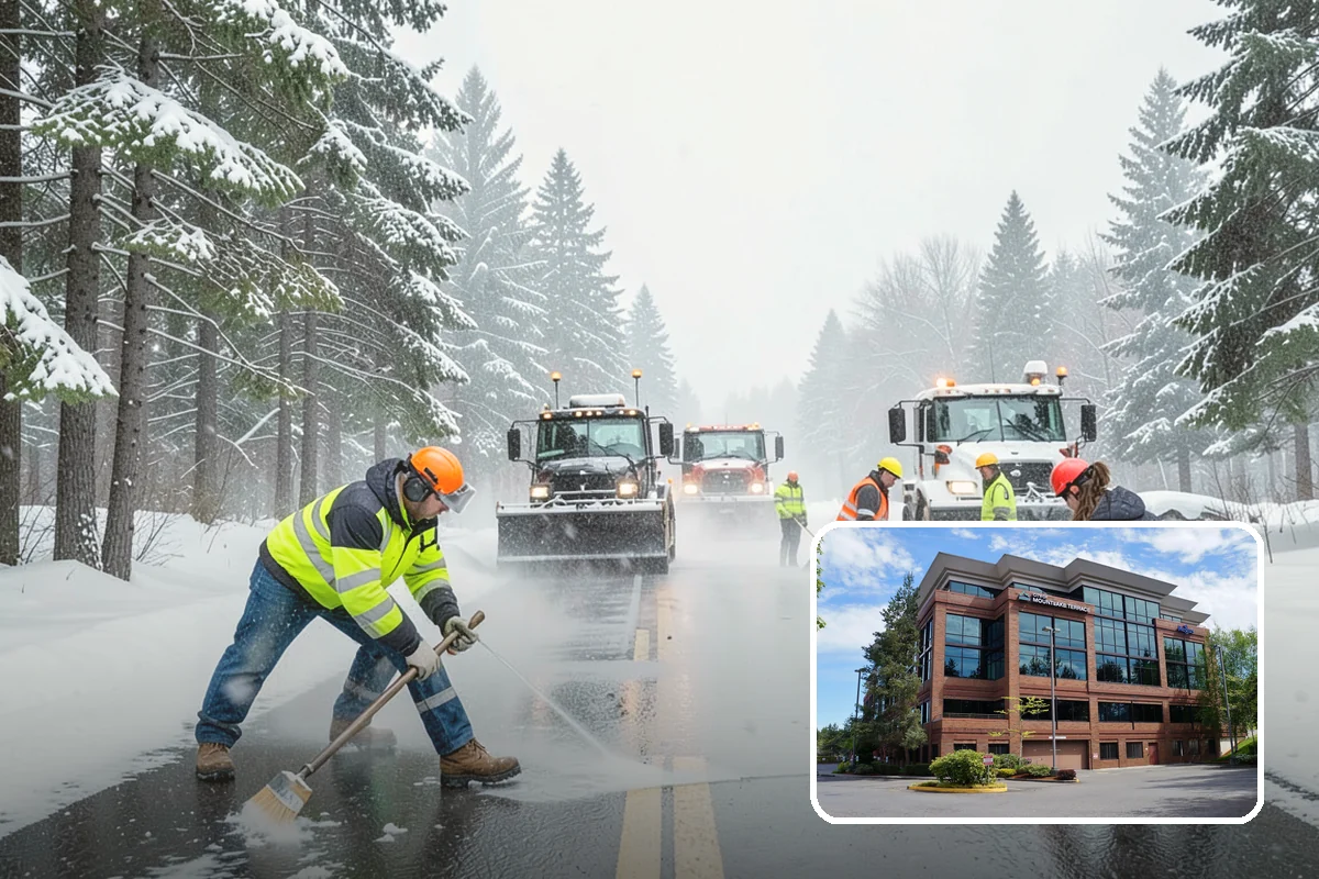 Roof Steaming in Mountlake Terrace, Snohomish County, WA - Ice removal without chipping, hacking, or roof damage