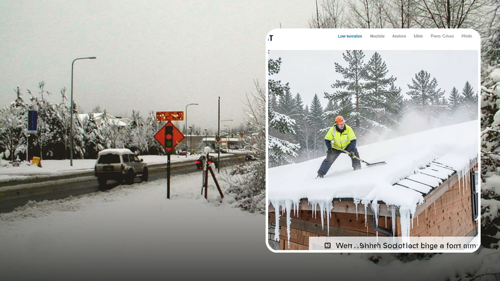 Roof Steaming in Newcastle, King County, WA - We melt ice dams and roof ice safely with low-pressure steam that protects your shingles and flashing.