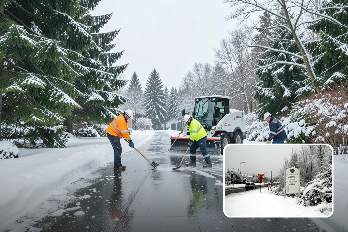 Roof Steaming in Newcastle, King County, WA - Ice removal without chipping, hacking, or roof damage