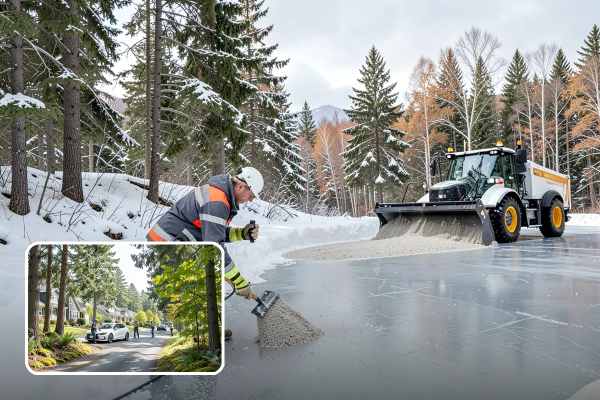 Roof Steaming in Normandy Park, King County, WA - Ice removal without chipping, hacking, or roof damage