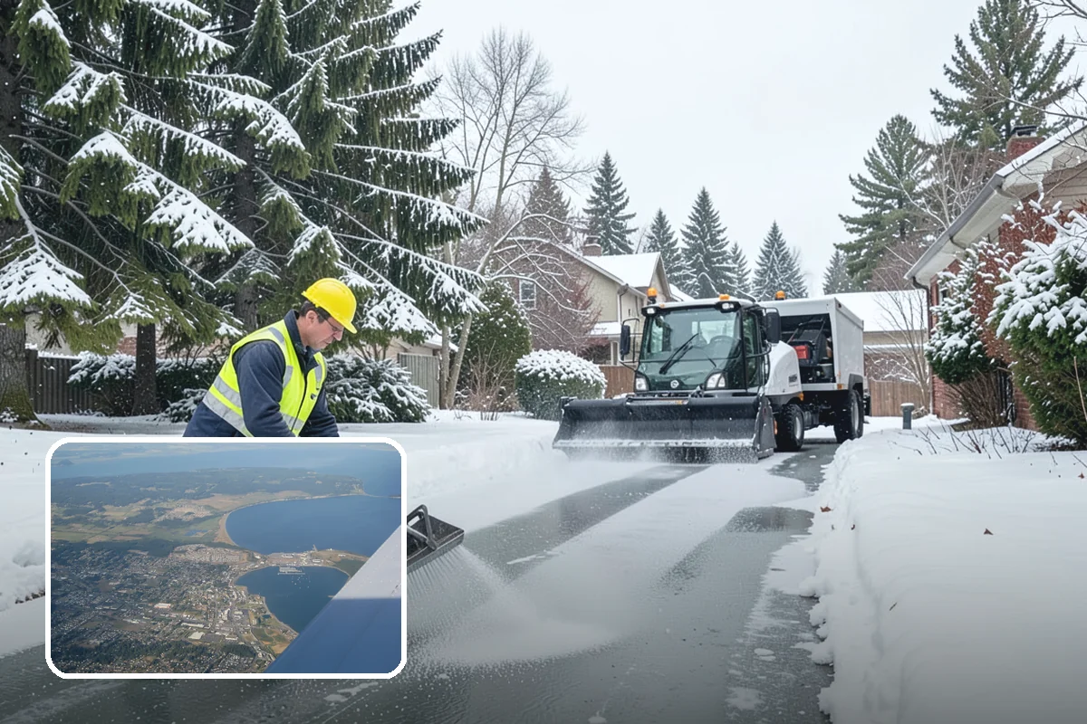 Roof Steaming in Oak Harbor, Island County, WA - Ice removal without chipping, hacking, or roof damage