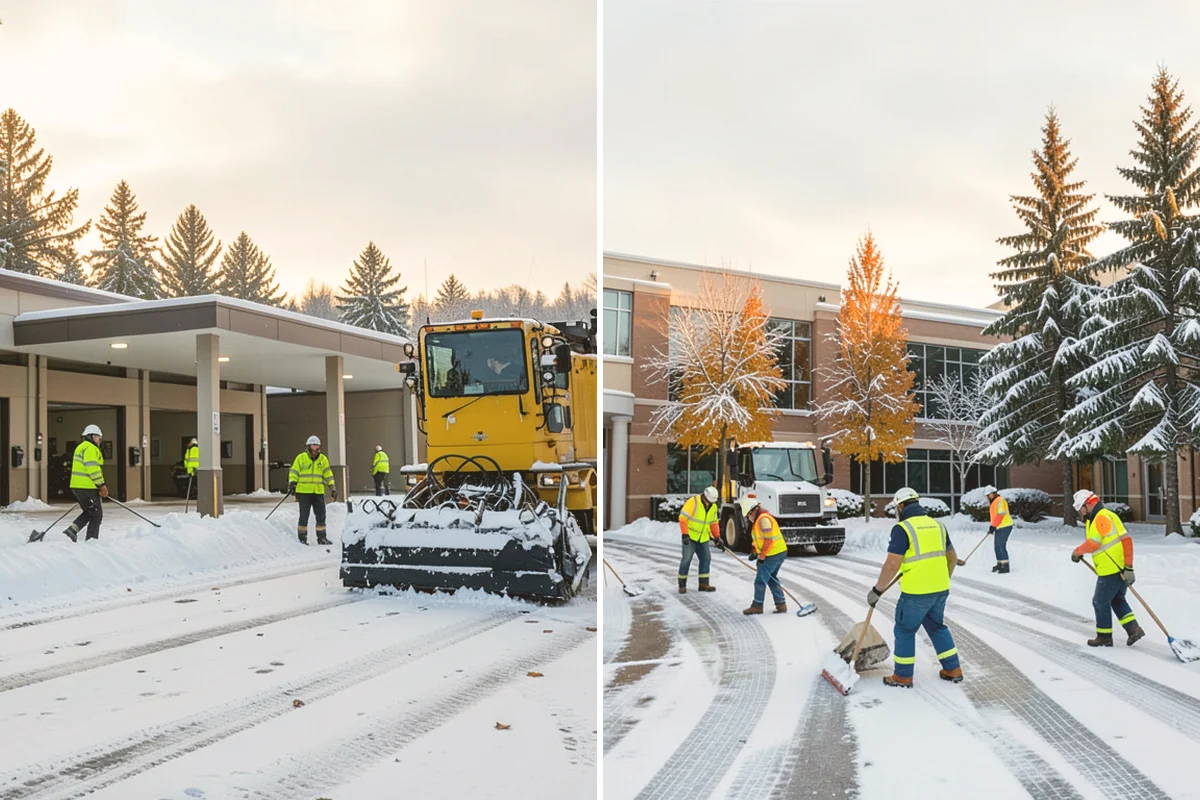 Roof Steaming in Orting, Pierce County, WA - Inspect the ice dam and identify the melt-through points