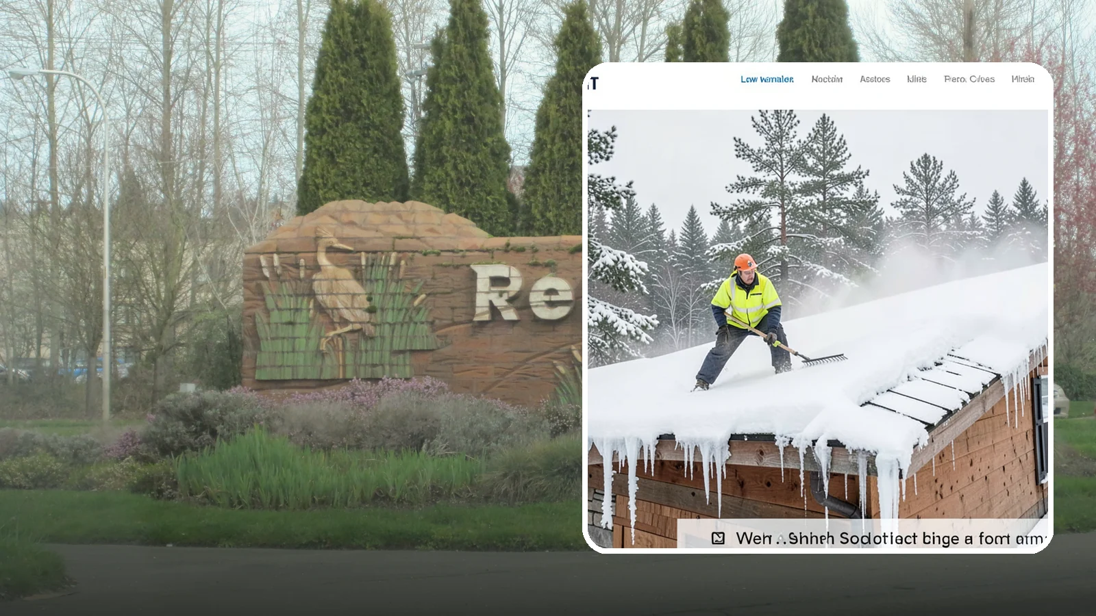 Roof Steaming in Renton, King County, WA - We melt ice dams and roof ice safely with low-pressure steam that protects your shingles and flashing.