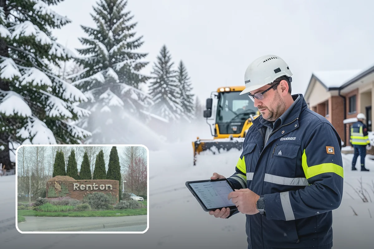 Roof Steaming in Renton, King County, WA - Ice removal without chipping, hacking, or roof damage