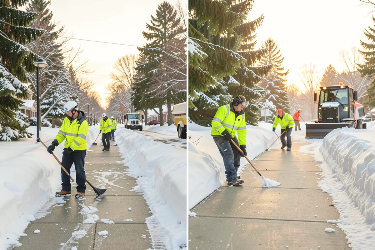Roof Steaming in Ruston, Pierce County, WA - Inspect the ice dam and identify the melt-through points
