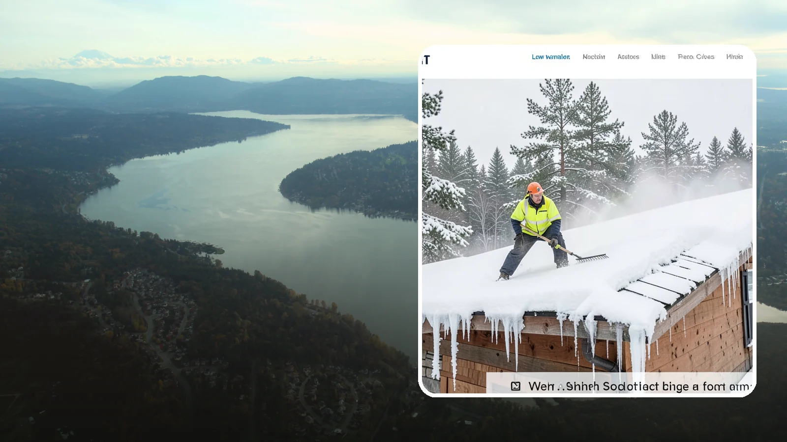 Roof Steaming in Sammamish, King County, WA - We melt ice dams and roof ice safely with low-pressure steam that protects your shingles and flashing.