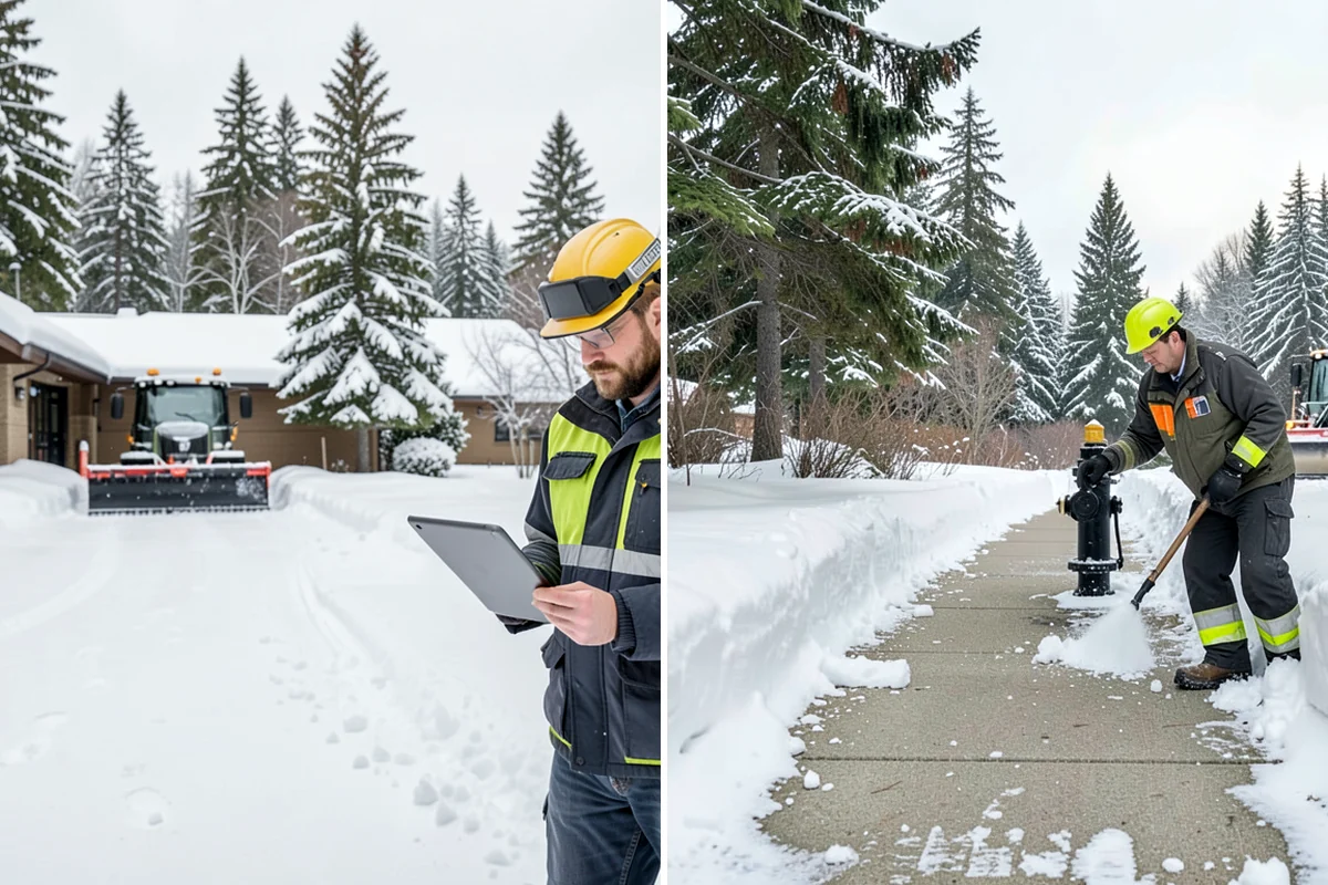 Roof Steaming in SeaTac, King County, WA - Inspect the ice dam and identify the melt-through points