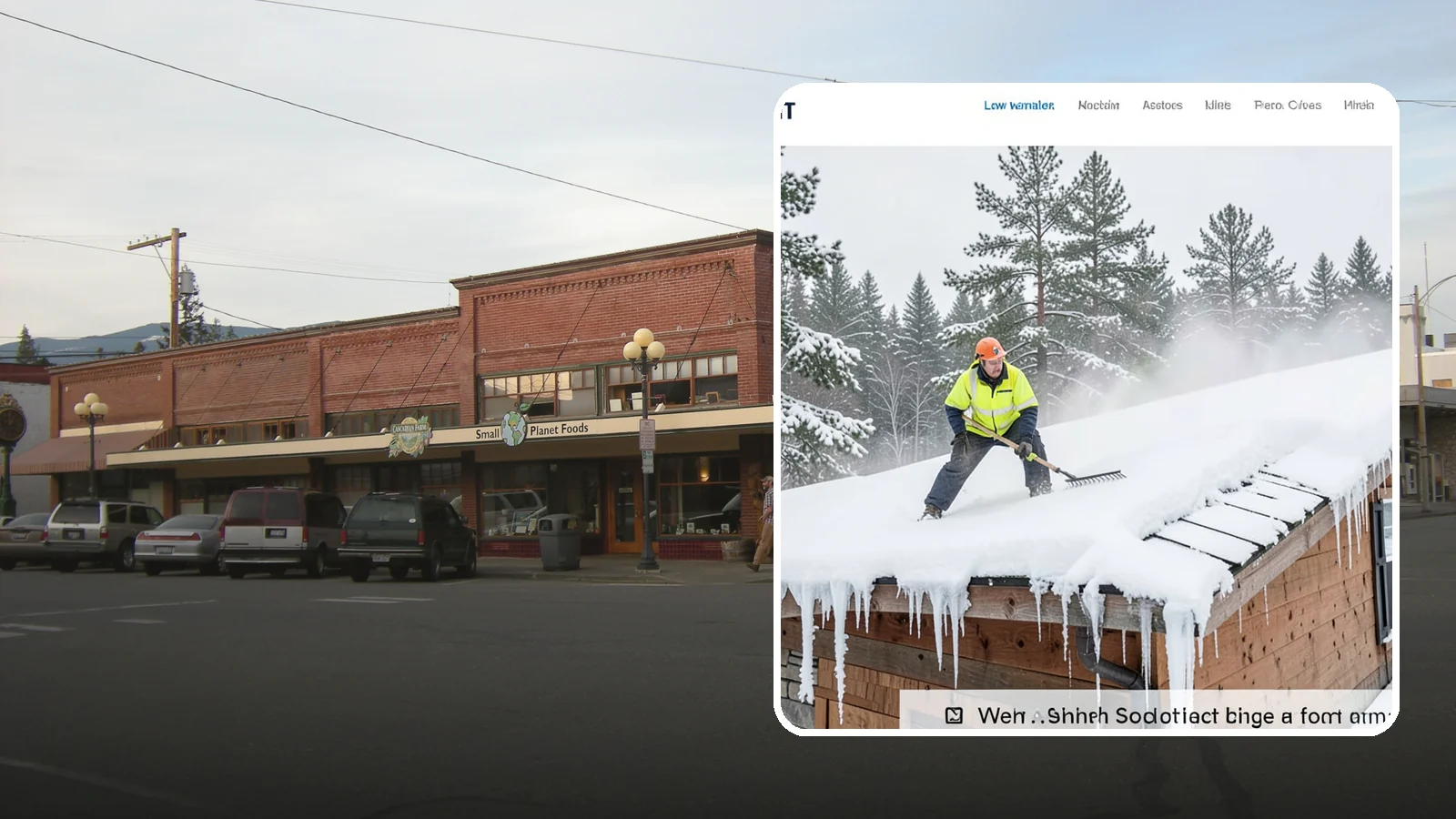 Roof Steaming in Sedro-Woolley, Skagit County, WA - We melt ice dams and roof ice safely with low-pressure steam that protects your shingles and flashing.