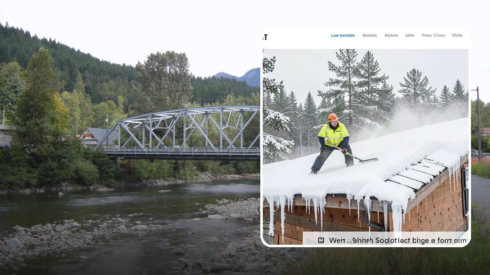 Roof Steaming in Skykomish, King County, WA - We melt ice dams and roof ice safely with low-pressure steam that protects your shingles and flashing.