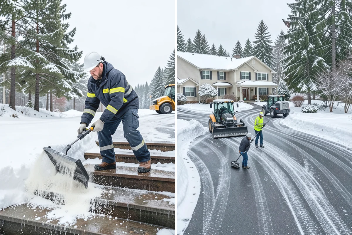 Roof Steaming in Skykomish, King County, WA - Inspect the ice dam and identify the melt-through points