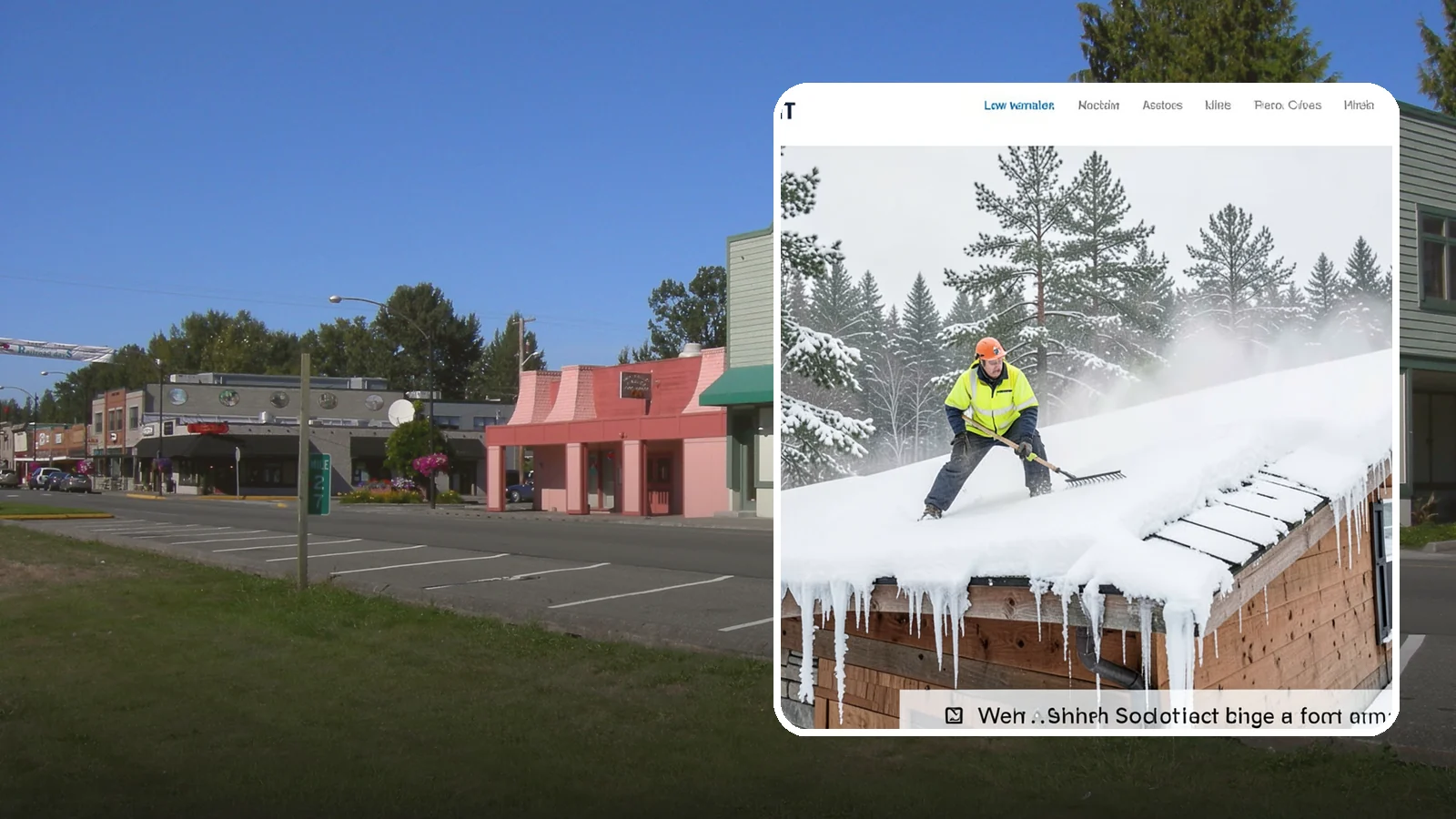 Roof Steaming in Snoqualmie, King County, WA - We melt ice dams and roof ice safely with low-pressure steam that protects your shingles and flashing.