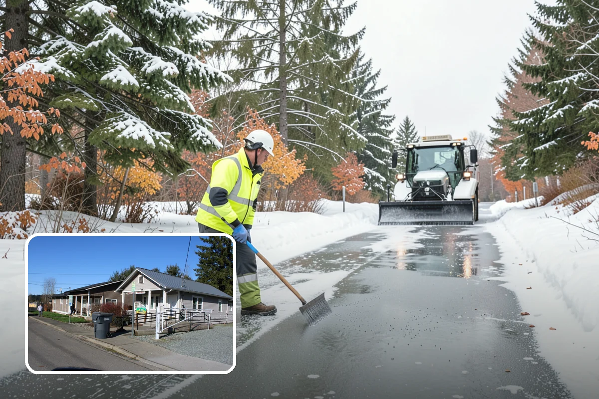 Roof Steaming in South Prairie, Pierce County, WA - Ice removal without chipping, hacking, or roof damage