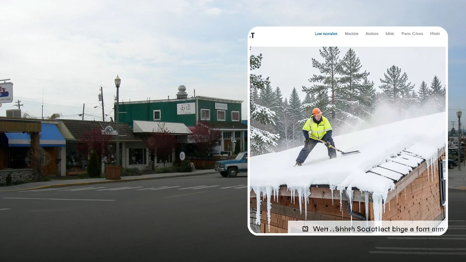 Roof Steaming in Stanwood, Snohomish County, WA - We melt ice dams and roof ice safely with low-pressure steam that protects your shingles and flashing.