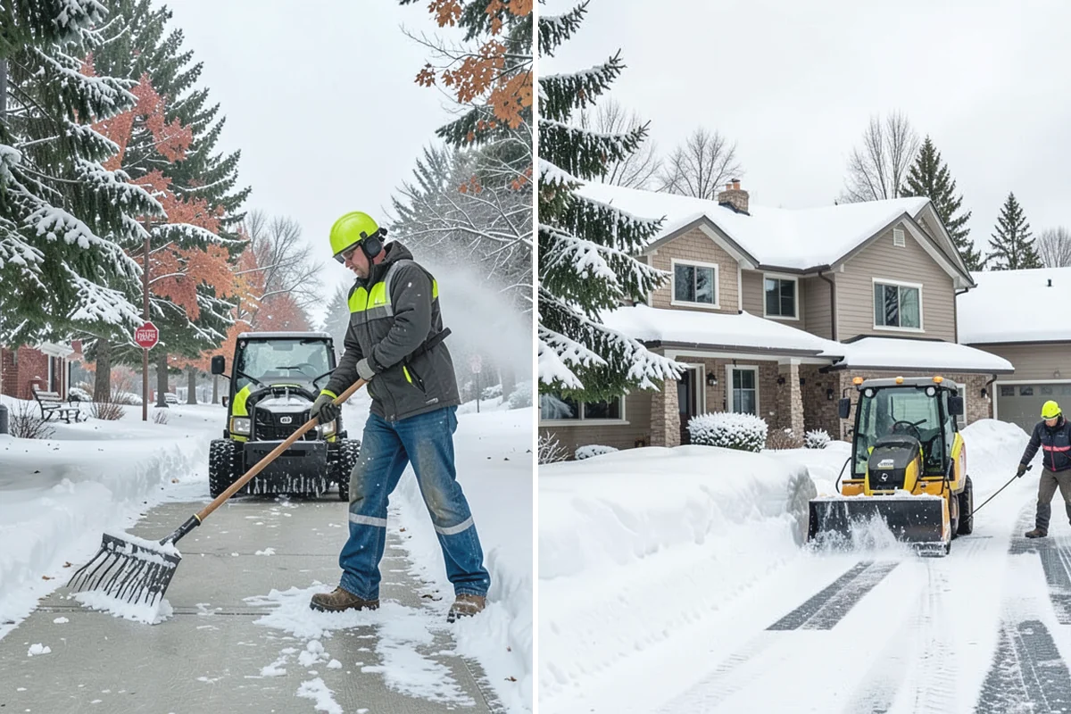 Roof Steaming in Sumner, Pierce County, WA - Inspect the ice dam and identify the melt-through points