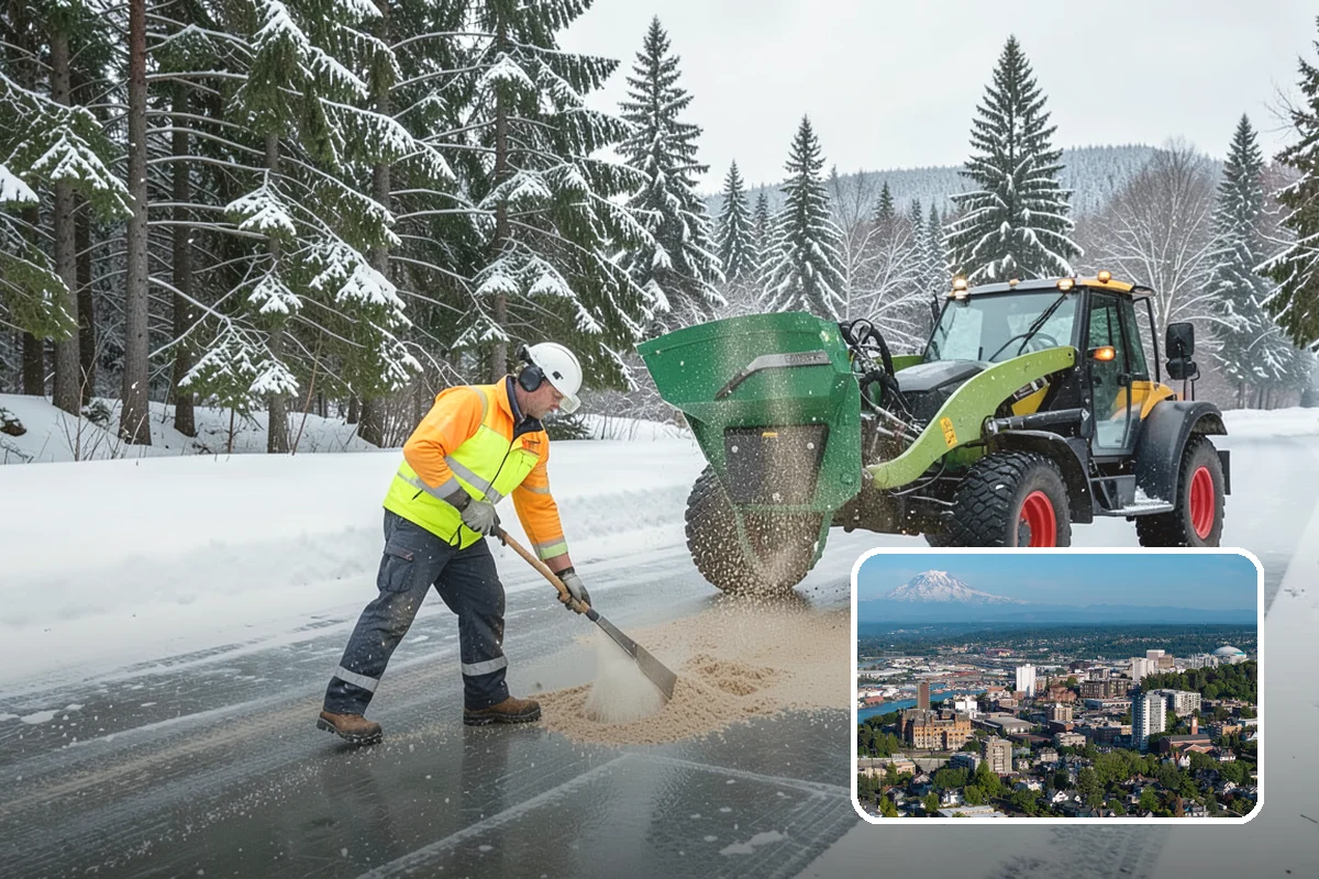 Roof Steaming in Tacoma, Pierce County, WA - Ice removal without chipping, hacking, or roof damage