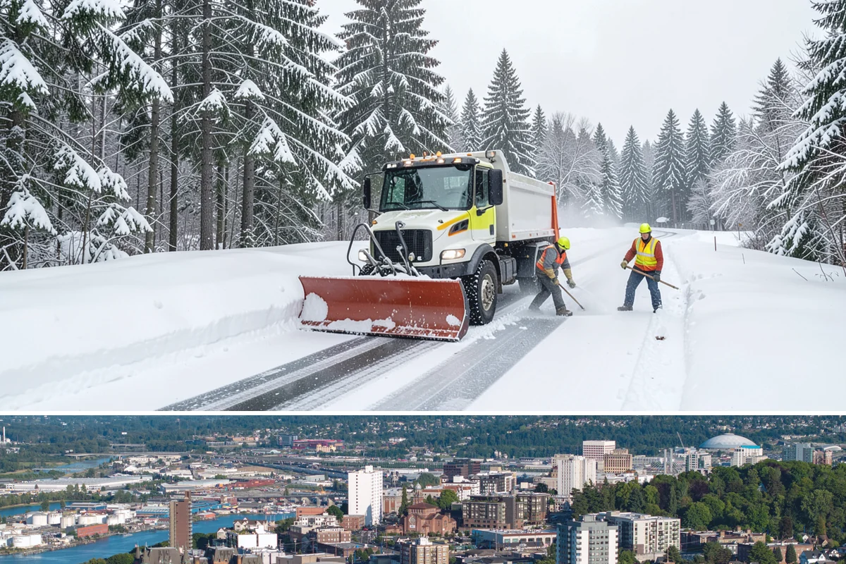 Roof Steaming in Tacoma, Pierce County, WA - Roof steaming is in highest demand from December through February when freeze-thaw cycles build thick eave ice dams.