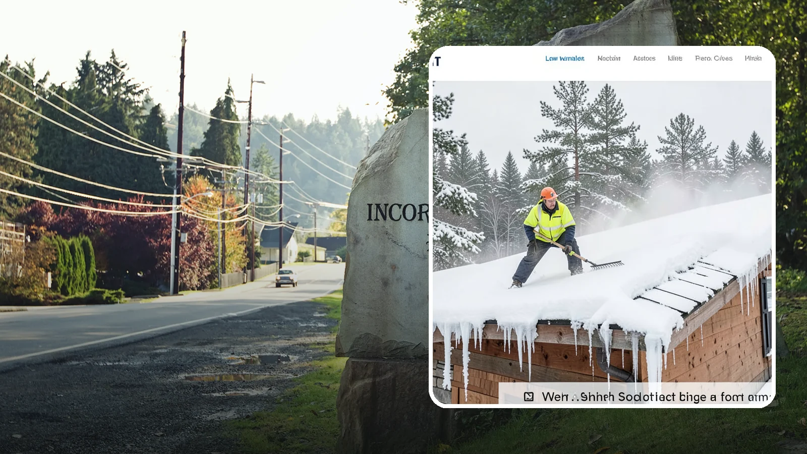 Roof Steaming in Wilkeson, Pierce County, WA - We melt ice dams and roof ice safely with low-pressure steam that protects your shingles and flashing.