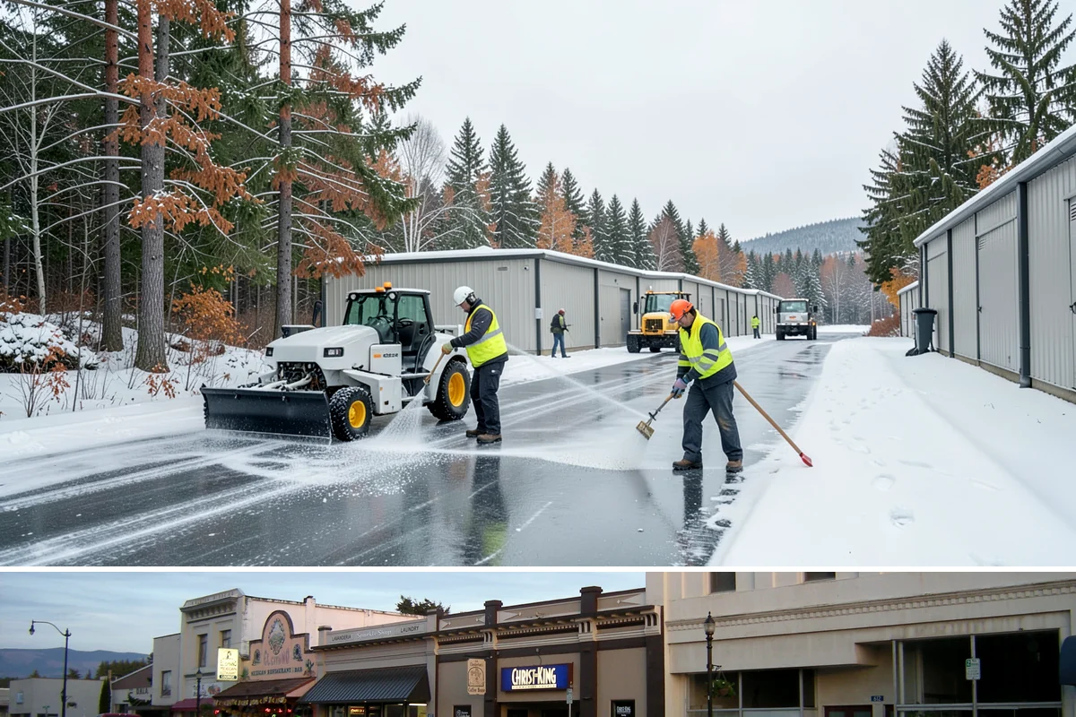 Roof Valley Clearing in Burlington, Skagit County, WA - Roof valley clearing is most needed during freeze-thaw stretches from December through February when ice concentrates in the...
