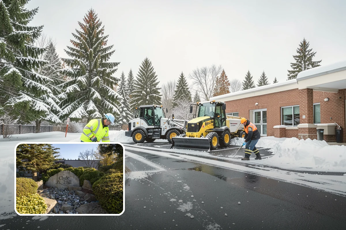 Roof Valley Clearing in Clyde Hill, King County, WA - Reopened drainage in the roof's highest-risk channels