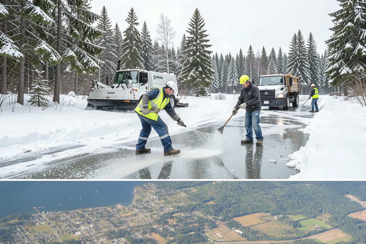 Roof Valley Clearing in Coupeville, Island County, WA - Roof valley clearing is most needed during freeze-thaw stretches from December through February when ice concentrates in the...