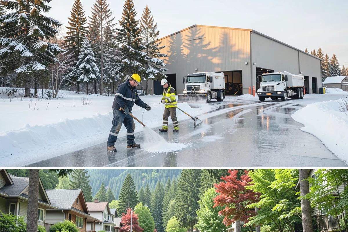 Roof Valley Clearing in Darrington, Snohomish County, WA - Roof valley clearing is most needed during freeze-thaw stretches from December through February when ice concentrates in the...