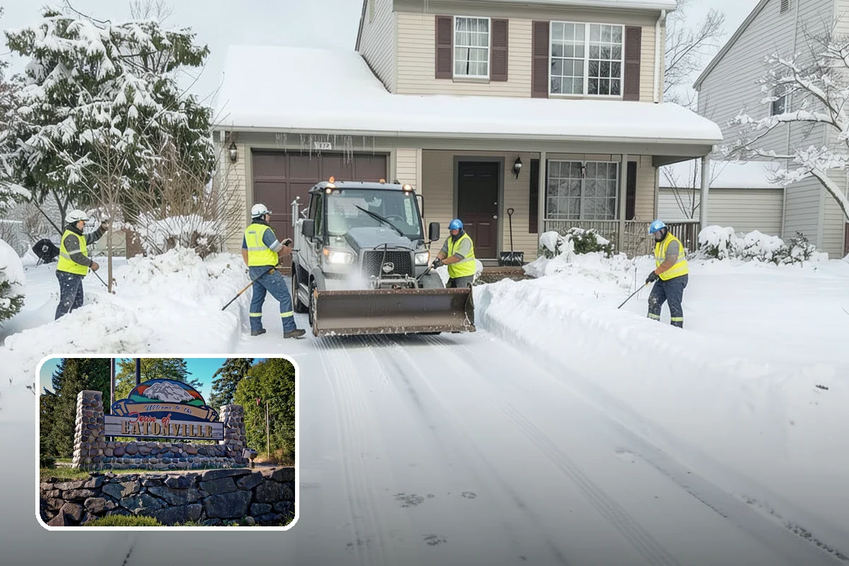 Roof Valley Clearing in Eatonville, Pierce County, WA - Reopened drainage in the roof's highest-risk channels