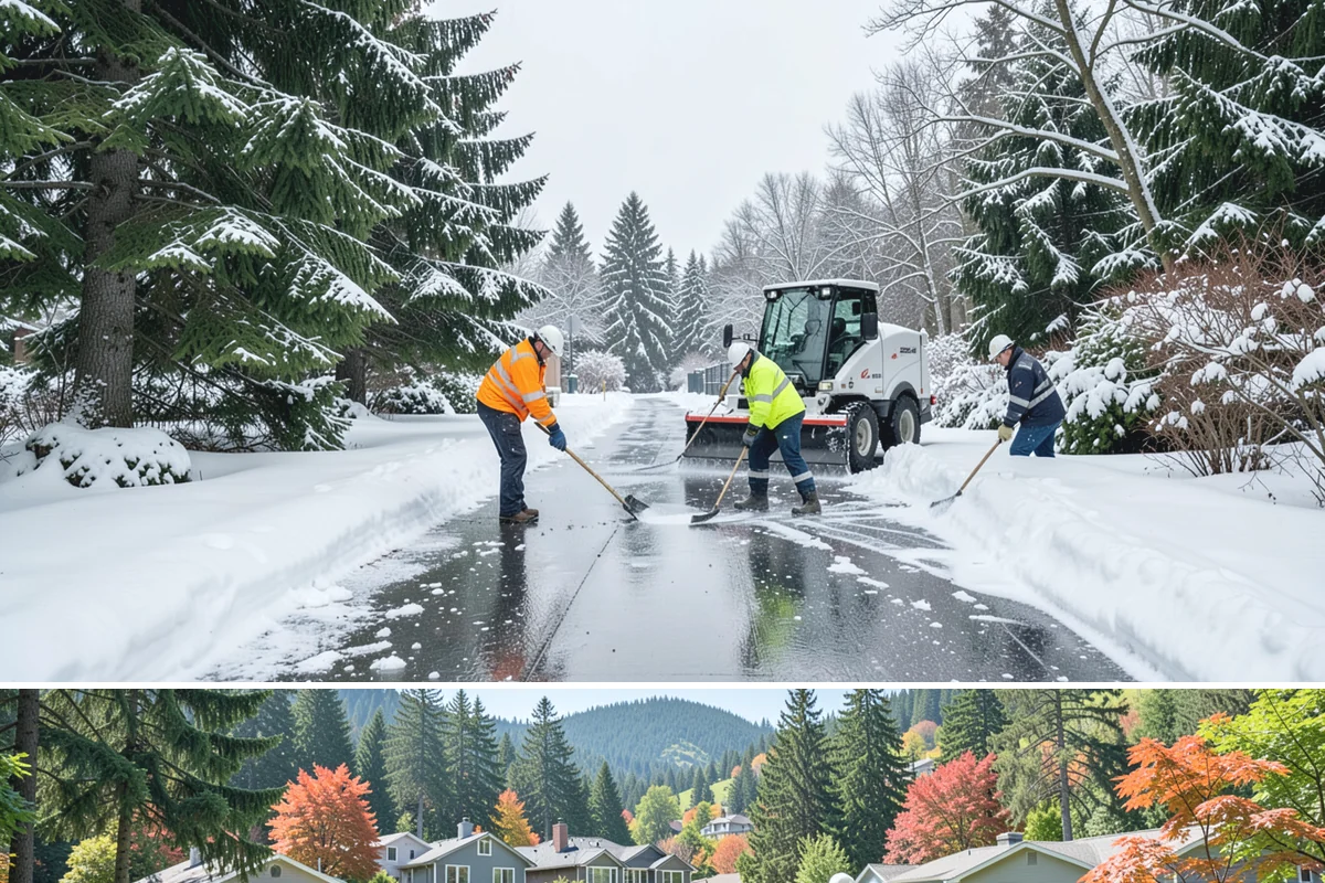 Roof Valley Clearing in Fircrest, Pierce County, WA - Roof valley clearing is most needed during freeze-thaw stretches from December through February when ice concentrates in the...