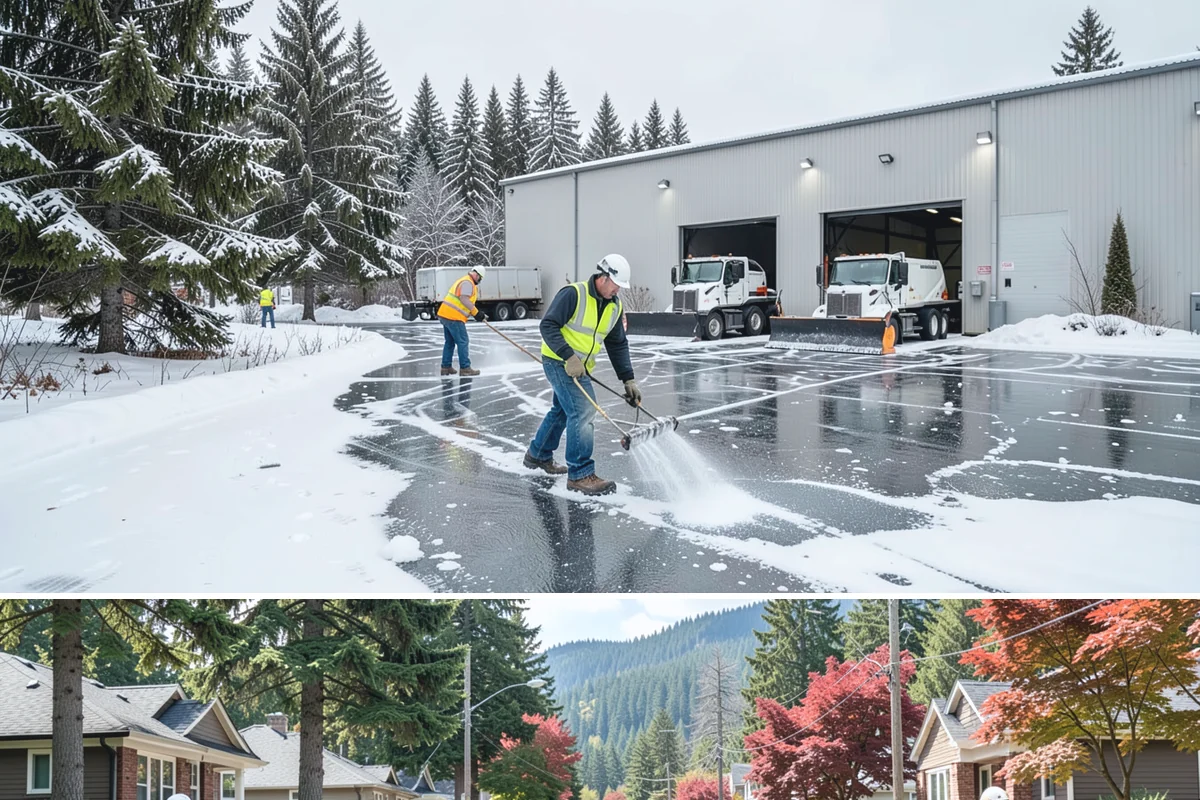 Roof Valley Clearing in Hunts Point, King County, WA - Roof valley clearing is most needed during freeze-thaw stretches from December through February when ice concentrates in the...