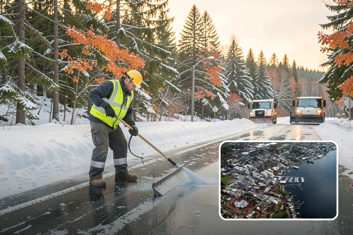 Roof Valley Clearing in Kirkland, King County, WA - Reopened drainage in the roof's highest-risk channels