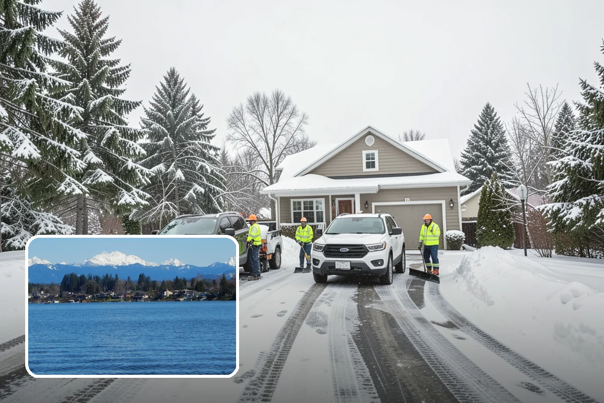 Roof Valley Clearing in Lake Stevens, Snohomish County, WA - Reopened drainage in the roof's highest-risk channels