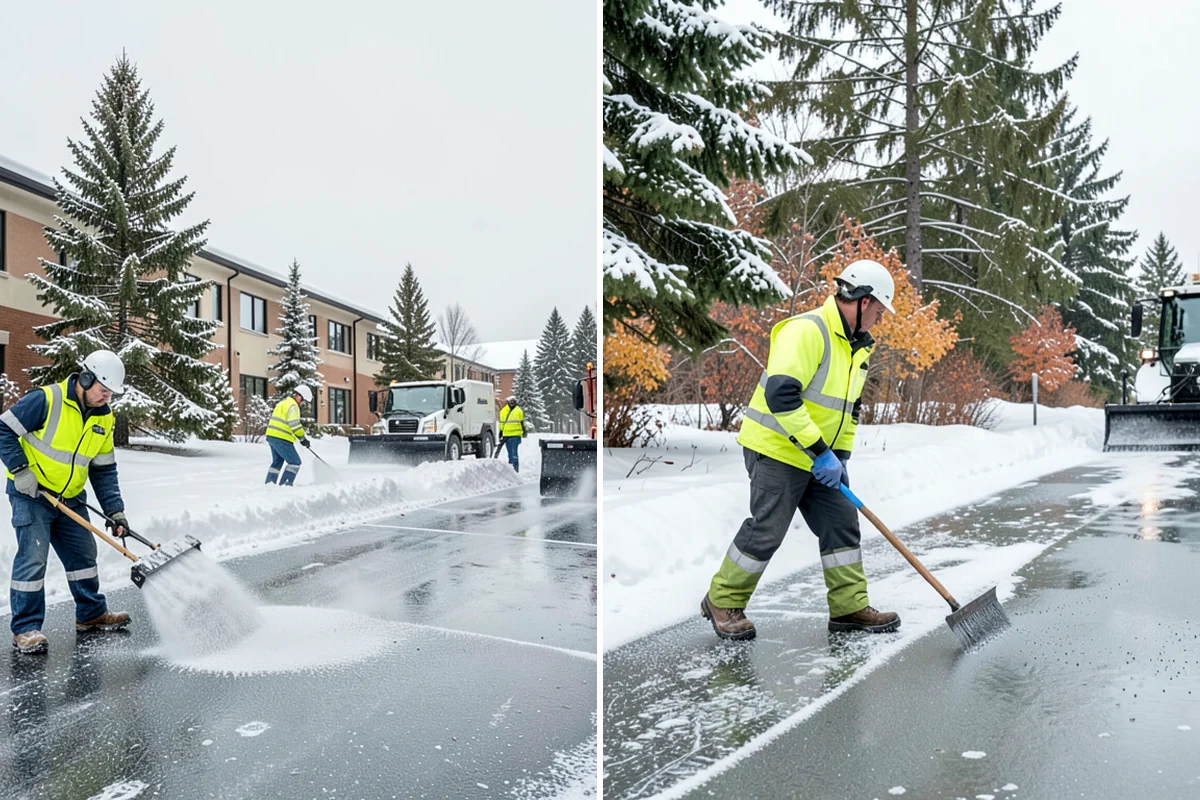 Roof Valley Clearing in Lakewood, Pierce County, WA - Locate valleys holding packed snow or ice