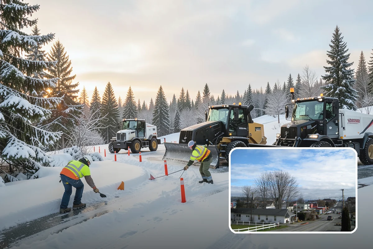 Roof Valley Clearing in Langley, Island County, WA - Reopened drainage in the roof's highest-risk channels